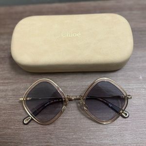 Chloe Style CE165S Poppy Blue Lens Women’s Sunglasses